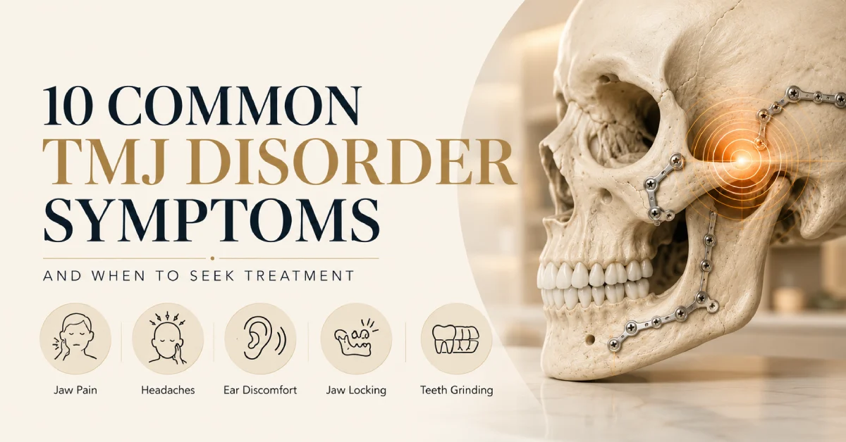 TMJ Disorder Symptoms: 10 Warning Signs You Should Know