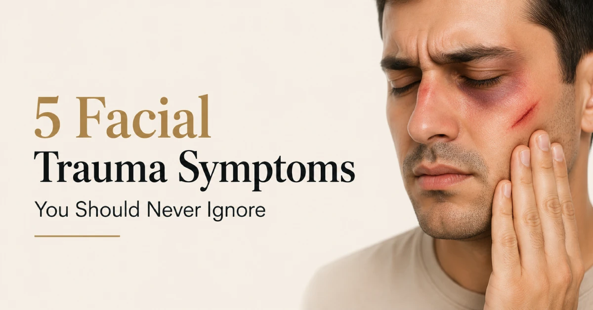 5 Facial Trauma Symptoms You Should Never Ignore