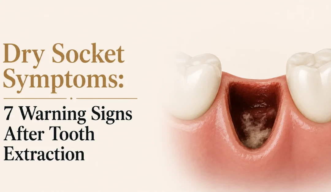 Dry Socket Symptoms: 7 Warning Signs After Tooth Extraction