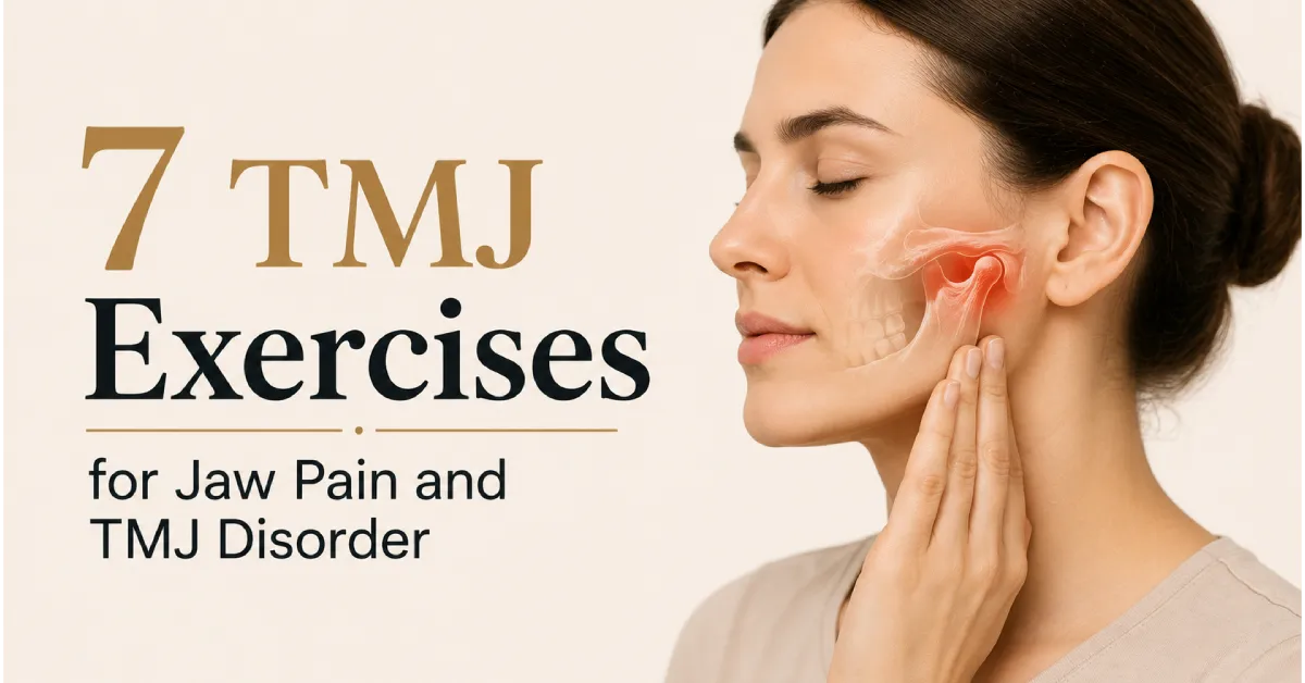 7 TMJ Exercises for Jaw Pain and TMJ Disorder