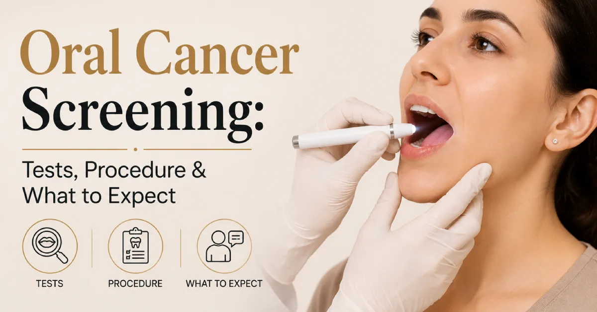 Oral Cancer Screening: Tests, Procedure & What to Expect